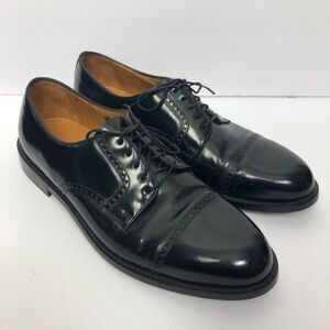Cole Haan Cap Toe Black Leather Dress Shoes Lace Up Men's Size 10.5 M 845058